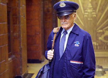 Stan Lee as Baxter Building mailman Willie Lumpkin in Fantastic Four.jpg
